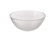 BOWL GLASS 21CM CLEAR