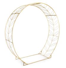 MOON GATE 80X84" GOLD