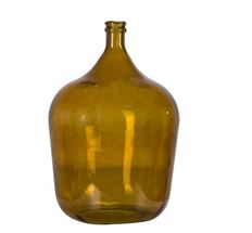 GLASS BOTTLE 22X15.75" TOPAZ