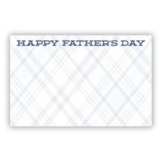 CARD FATHER'S DAY BLUE 50/PK