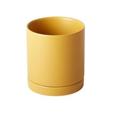 POTTERY 4.25"X4.75" ROMEY YELLOW