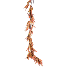 EUCALYPTUS GARLAND 60" CORAL