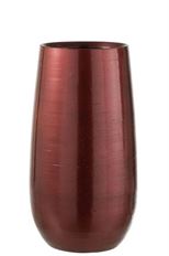 CERAMIC VASE 41CM RED