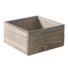 PLANTER WOODLAND 7X7X3.5" WW