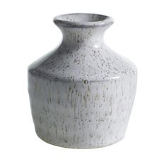 BUDVASE 3"X3.5" HARI WHITE