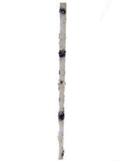 BIRCH STICK FAUX 34" WHITE