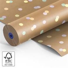 PAPER ROLL 24" CONFETTI 1640FT