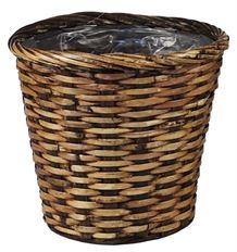 POTCOVER 13.5" SPLIT FERN STAIN