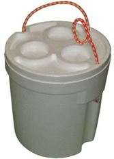 SPHERE 8" HOLLOW FOAM SET/2 HALVES