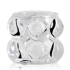 GLASS VASE 3.1X2.6"