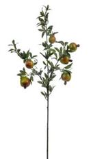 POMEGRANATE SPRAY 31" GREEN W/LEAF