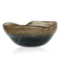 BOWL GLASS 10X10X4" MULTI
