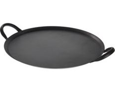 TRAY METAL 46X36CM BLACK