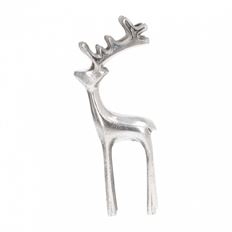 REINDEER STANDING 22CM ALUMINUM