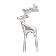 REINDEER STANDING 14 CM ALUMINUM