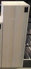 PILLAR WOOD 90X30X30CM WHITE