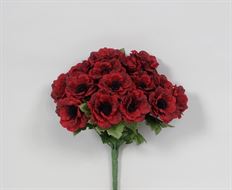 ANEMONE BUSH X18 13" BURGUNDY