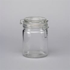 CANISTER 5.75"H 3.5"D CLEAR