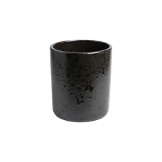 CERAMIC POT HONEST 14CM BLACK
