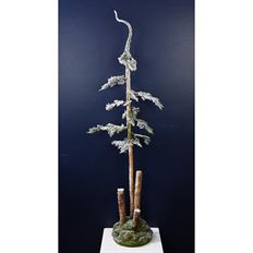 TREE DOWNSWEPT 45" FLOCKED