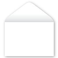 ENVELOPE 5 1/8X3 5/8"  WHITE 500/BX