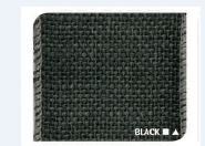 BURLAP 9 BLACK