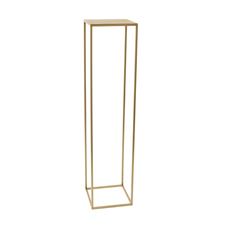 STAND SENZA METAL 13.75X59" GOLD