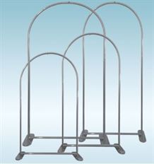 BACKDROP STANG 90"HX60"W SILVER