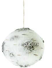 BALL BIRCH 4.5" WHITE