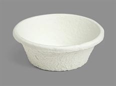 MACHE 11 7/8"DX4.75"H MEGAPOT WHITE