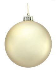 ORN BALL VP 150MM MATTE LT GOLD