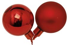 BALL GLASS 25MM MT/SHNY BURG PK/144