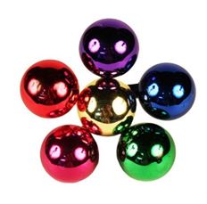 BALL GLASS 35MM 6/AST 72PK