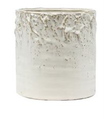POTTERY 5.5X5.5" WHITE