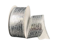 RIBBON LAME 1.5"X10YD SILVER