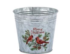 POTCOVER METAL 5" CARDINAL