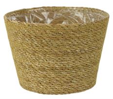 HOGLA BASKET 5.25"H 7.25"D NATURAL