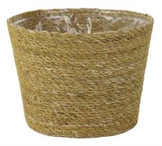 HOGLA BASKET 6.25"H 8"D NATURAL