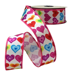 RIBBON CANDY HEARTS #9 MULTI