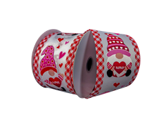 RIBBON VDAY GNOMES #40X10YD
