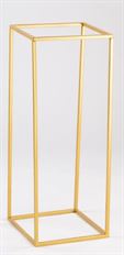 STAND RECTANGLE 24X10" GOLD
