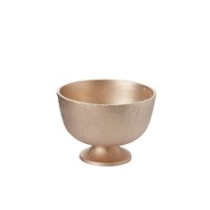 COMPOTE 5.75"H 8"D CHAMPAGNE