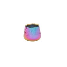 POTTERY 3.25X3" BLACK IRR