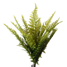 FERN BUSH 18.5" GREEN
