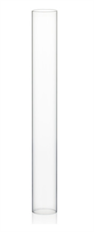 CHIMNEY CYLINDER GLASS 16"H 2"O CLR