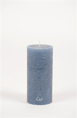 PILLAR CANDLE RUSTIC 15X7CM OCEAN