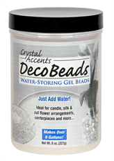 DECO BEADS PURPLE 8OZ JAR