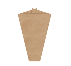 PAPER SLEEVE KRAFT 4" 10/PK
