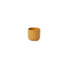 CERAMIC POT 3.25"H 2.75"O OCHRE