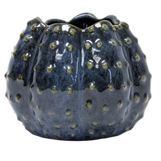 PUMPKIN VASE 3.75"H 4.5"D